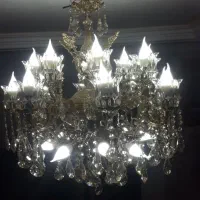 لوستر برنز ۲۰ کیلو برنز خالص|لوستر و چراغ آویز|خرمآباد, |دیوار