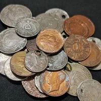 34 سکه قدیمی مطابق تصویر|کلکسیون سکه، تمبر، اسکناس|تبریز, |دیوار