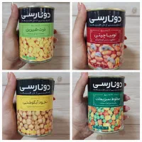 کنسرو دونارسی ذرت لوبیا نخودآبگوشتی کنسرو سبزیجات