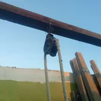 گاری یزد و قرقره و10متر بند وکلنگ|ابزارآلات|میناب, |دیوار