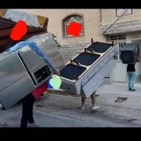 کارگر  حمل اثاث منزل باربری اسباب کشی