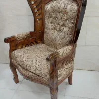 مبل کلاسیک۷نفره دو رومنبت مدل گلریز چوب گردوملایر|مبلمان خانگی و میز عسلی|رشت, آزادگان|دیوار