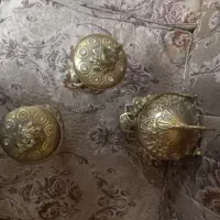 سه عدد  قندان مسی