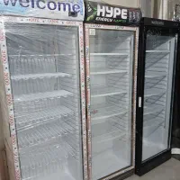 یخچال فریزر ایستاده تک درب دو درب نما شیشه ویترینی
