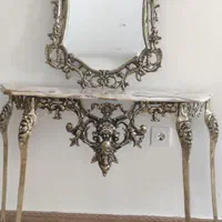آینه و کنسول برنزی