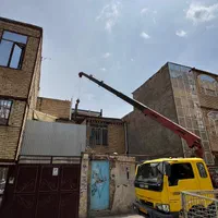 جرثقیل خاوردکل بلند شبانه روزی سبدنفربر یابالابر|خدمات حمل و نقل|مشهد, رسالت|دیوار