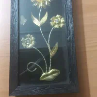 تابلو گل سه تایی|تابلو، نقاشی، عکس|ری, فیروزآبادی|دیوار