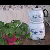 قوری و کتری لعابی