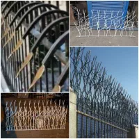 حفاظ شاخ گوزنی و نرده (باهرمبلغی) شروع ازمتری۳۵۰ت|مصالح و تجهیزات ساختمان|قم, نیروگاه|دیوار