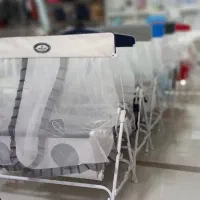 گهواره( چیکو) پتو مخمل قنداق فرنگی و تاب بالشتی