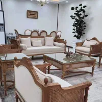 مبل کلاسیک کوئین فرانسوی|مبلمان خانگی و میز عسلی|قیدار, |دیوار