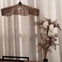 لوستر و دیوارکوب رافیا|لوستر و چراغ آویز|تهران, افسریه شمالی|دیوار