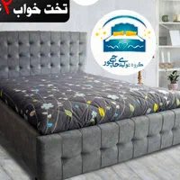 تخت خواب دو نفره حاجی پور(تختخواب۲دونفره)تشک انابل|تخت و سرویس خواب|مشهد, حسین‌آباد|دیوار
