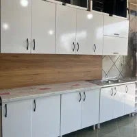 کابینت پیش ساخته سفید های گلاس