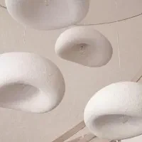 لوستر راگبل وآیینه و آباژور پاپیه ماشه مدرن و خاص|لوستر و چراغ آویز|تهران, امیریه|دیوار