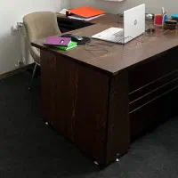 میز اداری ال چوبی