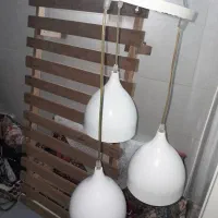 لوستر سه‌ شاخ|لوستر و چراغ آویز|گرگان, |دیوار
