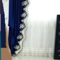 پرده توری سالن والان دار|پرده، رانر، رومیزی|چهاردانگه (تهران), |دیوار