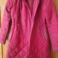 پالتو کلاهدار زنانه زرشکی ترک|لباس|اراک, |دیوار