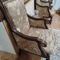 مبل ۹ نفره با میز بزرگ جلو مبلی