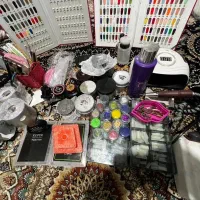 وسایل کاشت ناخن|آرایشی، بهداشتی، درمانی|یاسوج, |دیوار