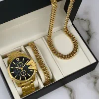 ست ساعت مردانه ۳ تکه ترند،کیفیت بالا+پرداخت در محل