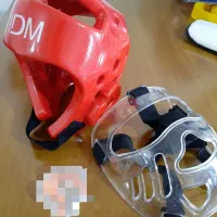 کلاه تزریقی تکواندو IDM کره ای همراه با نقاب