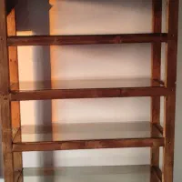 کتابخانه چوب طبیعی