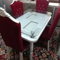 میز و صندلی ناهار خوری و تخت و میز ارایش