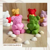 اکسسوری خرس قلب به دست و خرس تدی|مجسمه، تندیس، ماکت|تهران, سازمان آب|دیوار