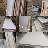 تولید درب اتاقی و کمد دیواری و کابینت|مصالح و تجهیزات ساختمان|تاکستان, |دیوار