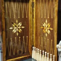 تخته نرد چوب گردو