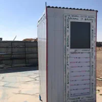 فروش کانکس سرویس بهداشتی تک چشمه آماده بارگیری