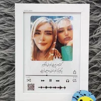 کادو تابلو موزیکال عکس سفارشی با متن و اهنگ دلخواه|تابلو، نقاشی، عکس|ارومیه, |دیوار