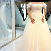 لباس عروس اروپایی مدل ۲۰۲۵ مناسب تا سایز ۴۴