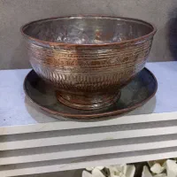 کاسه و بشقاب امضادار قاجاری