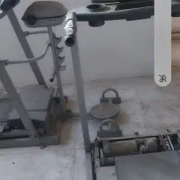 تردمیل دوعدد با ۸۵عدد تاتامی بدنسازی ۳۰×۳۰|تجهیزات ورزشی|اهواز, اسلام آباد غربی|دیوار