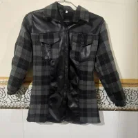 مانتو شلوار دخترانه چرم تا 11سال میخوره