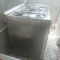 اجاق گاز تمام استیل فردار همراه با جوجه گردان|اجاق گاز و لوازم برقی پخت‌وپز|داراب, |دیوار