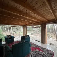 باغ ویلا فوق العاده (کلبه چوبی)|اجارهٔ کوتاه‌مدت ویلا و باغ|کومله, |دیوار