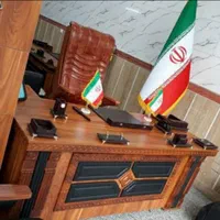 میز کریستال دپارتمان وزارت آریان استوانه ای ممبران|دفتر کار|کوهدشت, |دیوار