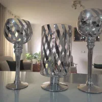 شمعدان و گلدان