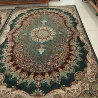 ۲تخته فرش تافته کاشان