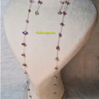 نیم ست زنجیر و سنگ آمیتیس