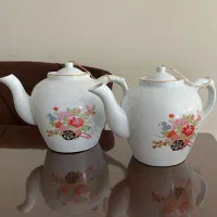 دو عدد قوری بزرگ چینی در حد نو