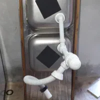 سینک ظرفشویی استیل البرز و کابینت فلزی گالوانیزه|مصالح و تجهیزات ساختمان|کلاچای, |دیوار