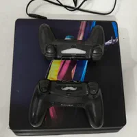 دستگاه PS4 اسلیم اکانتی با همراه دو دسته|کنسول، بازی ویدئویی و آنلاین|مشهد, عبادی|دیوار