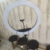 رینگ لایت حرفه ای پایه دار