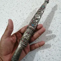 خنجر نقره چاقو