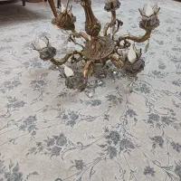 لوستر  برنجی ۶ شاخه کلاسیک